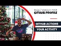 Update GitHub Profile with your activity using GitHub Actions