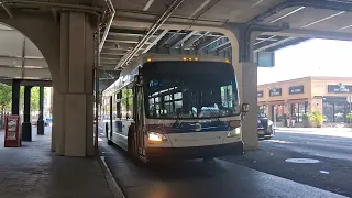 Bx21 bus ride from Westchester Square East Tremont Avenue to Eastchestet road FARE REQUIRED