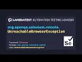 org openqa selenium remote UnreachableBrowserException with example