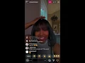 @chalynnmonee Instagram Live (21/7/20)