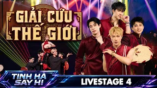 GIẢI CỨU THẾ GIỚI - JSOL, Sơn.K, HYO, IVAN và producer quốc tế Softest Hard | TINH HÀ SAY HI