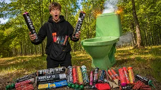 ✅🔥ТУАЛЕТ ВДРЕБЕЗГИ🚽💥ПЕТАРДЫ VS УНИТАЗ - FIRECRACKER VS TOILET EXPERIMENT🧨Взрываем Петарды в ПАРАШЕ💣💥