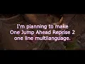 (Required Lyrics+Translations) One Jump Ahead Reprise 2 /Aladdin 2019