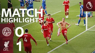 LATE TRENT GOAL WINS IT Highlights Leicester Vs Liverpool 0 1 