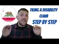 California EDD - Applying for short term and long term Disability Insurance in California