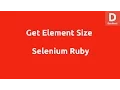 Selenium Ruby Get Element Size