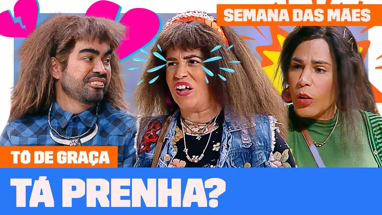 Briti quer ser MAMÃE mas descobre que o futuro pai TEM OUTRA CRIANÇA | Tô De Graça | Humor Multishow