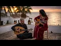 Lagu Calm by the Andalusian Coast | Instrumental Arabic Oud \u0026 Spanish Guitar