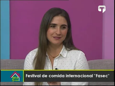 Festival de comida internacional Fasec