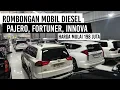 A GROUP OF DIESEL CARS,...PAJERO, FORTUNER, INNOVA MODELS FROM OLD TO NEW... PRICES STARTING FROM...