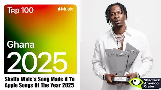 record shatta wale is the most international awarded dancehall artist in ghana this year 2025