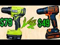 RYOBI vs BLACK AND DECKER BATTLE OF THE DRILLS