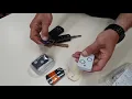 Programming a new Genius 868Mhz KILO - 433Mhz KILO Amigo Remote