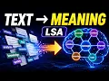 Build Latent Semantic Analysis in Python Step by Step