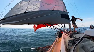 Finicky offshore winds sailing down the Portuguese coast