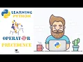 Operator Precedence in Python Priority and Order - Python Tutorial for Beginners