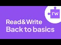 Read Write Back to Basics