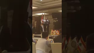 كلمة رامي زهدي في المؤتمر العربي في منازعات الإستثمار وعقود التجارة الدولية 