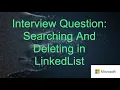 Ace Algorithms and Programming Interviews in Swift Searching And Deleting in LinkedList