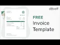 Free Invoice Template Create Professional Invoices Fast docelf com