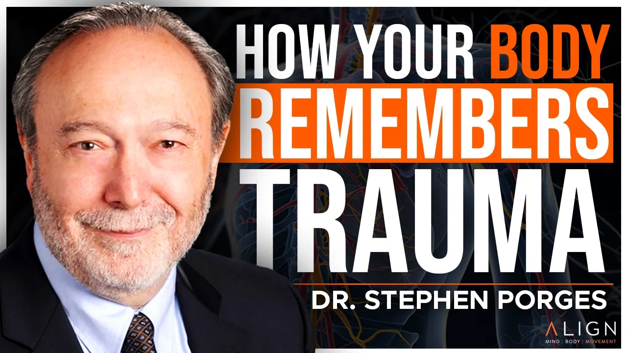 How Trauma Gets Trapped in Your Body (& How To Heal) | Dr. Stephen Porges | Align Podcast #529