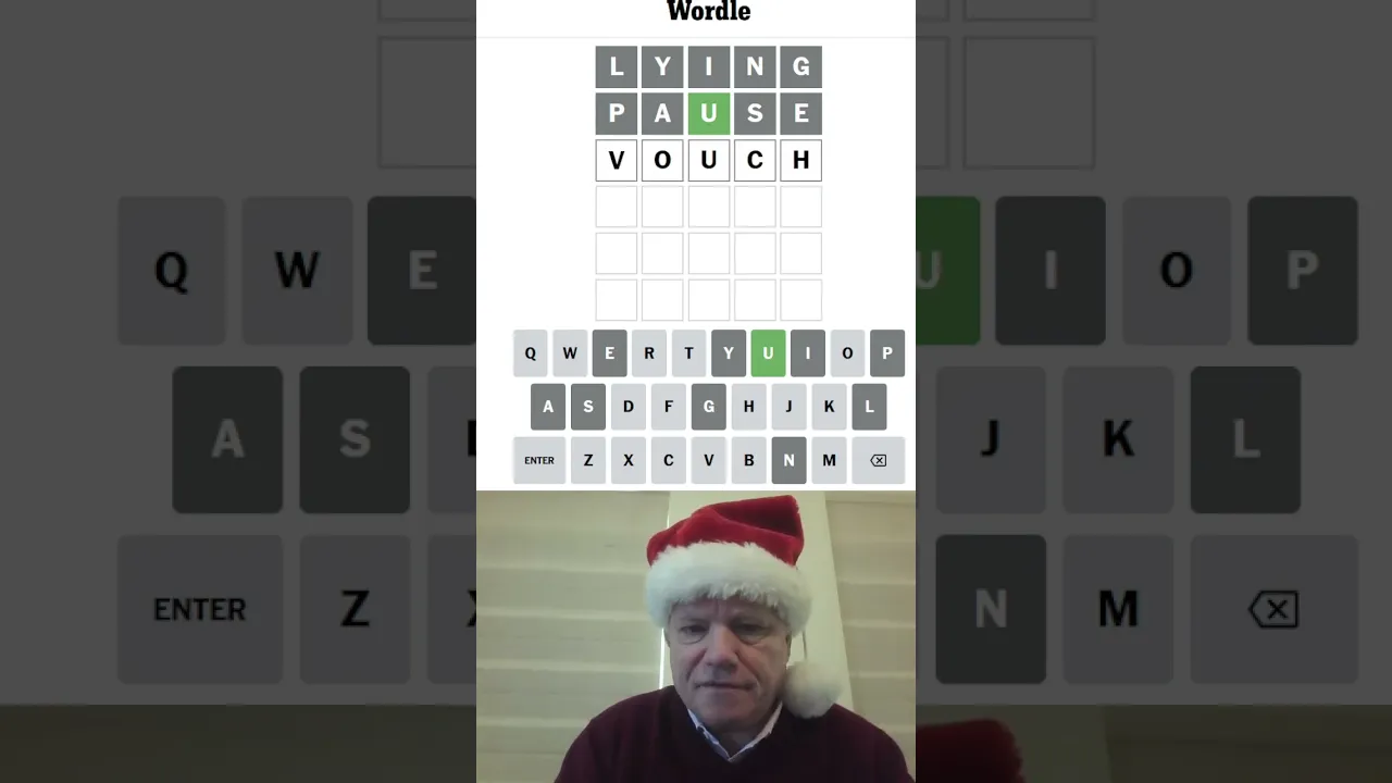 Wordle in a Minute - 22nd December 2023