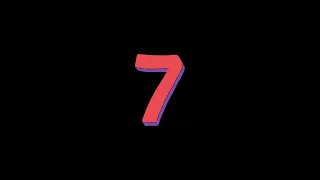 7 Seconds Timer with Sound 7 Second Countdown 7s Timer