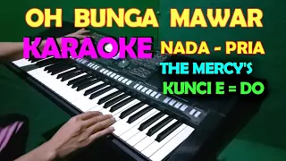 bunga mawar karaoke nada pria the mercys