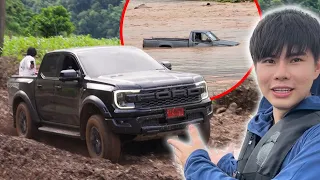 ขับ Off-road ลุยน้ำท่วมช่วยคนติดบนเขา!!
