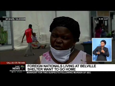 Download MP3 Foreign nationals living at Belville shelter want to go home