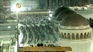 واتخذوا من مقام إبراهيم مصلى وعاد المحراب خلف المقام بعد انقطاع سنوات فجر ١٢ ٧ ١٤٤١هـ 