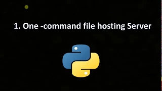 Python Cool Tricks and Easter eggs