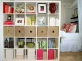 Divide space with elegant bookcase