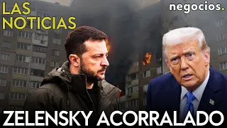 LAS NOTICIAS: Trump acorrala a Zelensky, explosión en consulado ruso en Francia y alerta en Ucrania