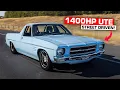 1400hp Ute Built to Survive Drag Challenge