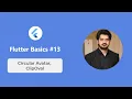 Flutter Basics 13 - How to make a circular profile photo