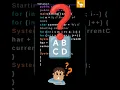 Alphabet Pattern with Reversed Rows in Java