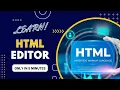 What is html editor Types of html editor and how to use HTML Editor For Mac Or Windows