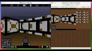 How a Raycasting engine works in 2 minutes 8 seconds