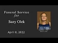 Funeral Service for Suzanne Suzy Olek