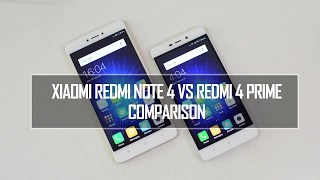 xiaomi redmi note 4 vs redmi 4 prime snapdragon 625 comparison