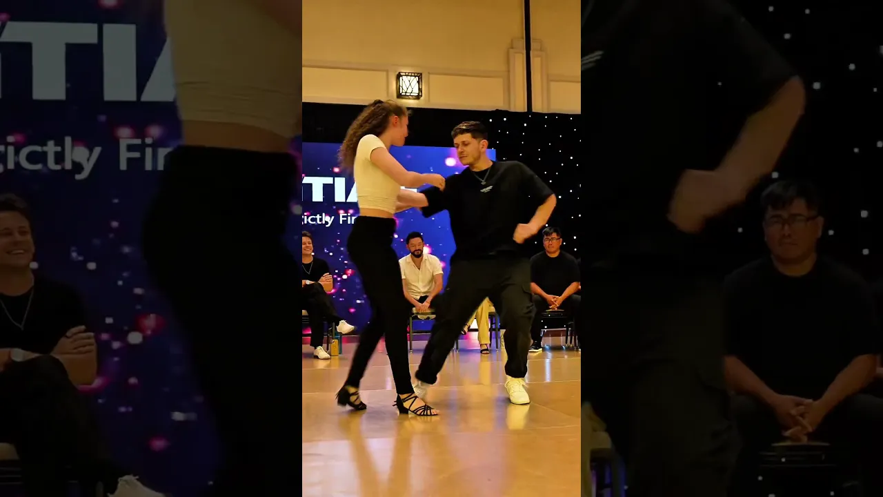 🌀 Flow & fluidity — Elizabeth Spann shines in her 1st Champs Strictly 🌊✨ #dance #improv