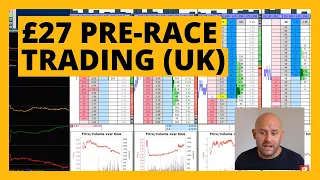 Pre-Race Trading Horses £27 in 5 Minutes (on Betfair's Exchange)