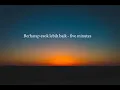 Lagu New Lirik Five Minutes - Berharap Esok Lebih Baik (Speed Up)