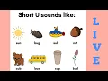 Avoid The Common Mistakes in ShortVowel U inCVC Words
