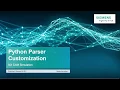 Python Parser Customization in NX CAM Simulation Introduction