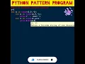 51 To Print Alphabet Pattern Program In Python Computer Programming