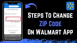 How to Change ZIP Code on Walmart App