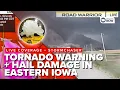 LIVE TRACKING STORMCHASER Tornado watch large hail in Eastern Iowa