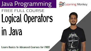 Logical Operators in Java Lesson 8 Java Programming Learning Monkey